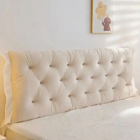 Headboard Pillow Length 1.2m (Option: Beige)
